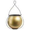 Royce RLCA5158G One Candle Lantern with Gold Glass from the Outdoor Portable Can