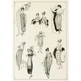 thumbnail image 3 of Anonymous 18x24 Black Modern Framed Museum Art Print Titled - From Paris to Deauville (1919), 3 of 5