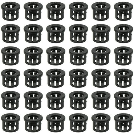 

200pcs Cable Snap Bushing Grommet Cable Bushing Grommet Nylon Cable Wiring Rings