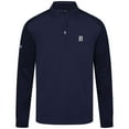 thumbnail image 2 of Men's Levelwear  Navy Detroit Tigers Aztec Insignia 2.0 Quarter-Zip Pullover Top, 2 of 3