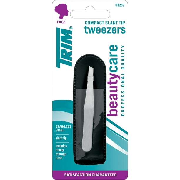 Trim Compact Tweezers with Case