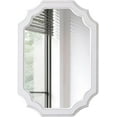 thumbnail image 3 of Sintosin Handmade Distressed White Oval Mirrors - 17x23" Farmhouse Wall Decor for Bathroom & Bedroom, 3 of 7