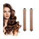 thumbnail image 1 of wonima02 Heatless Curls Overnight Set for Women, Jumbo No Heat Hair Curlers to Sleep In, Overnight Curling Rods for Hair Types (Khaki, 2 Packs), 1 of 1