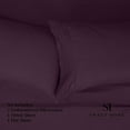 thumbnail image 5 of Sweet Home Collection 1500 Series Bed Sheets - Extra Soft Microfiber Deep Pocket Sheet Set - Purple, RV Queen, 5 of 6