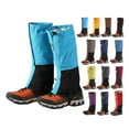 thumbnail image 3 of Chaussures de Legging de Randonnée de Neige Chaussures d'Escalade Guêtres Randonnée Randonnée Extérieur Imperméable Jambe Couverture Kid Camouflage Vert, 3 of 9