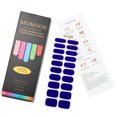 thumbnail image 5 of MOMSON Semi Cured Gel Nail Strips(Gem Blue), 20 Solid Color Real Gel Nail Polish Stickers/Full Nail Wraps, 5 of 5