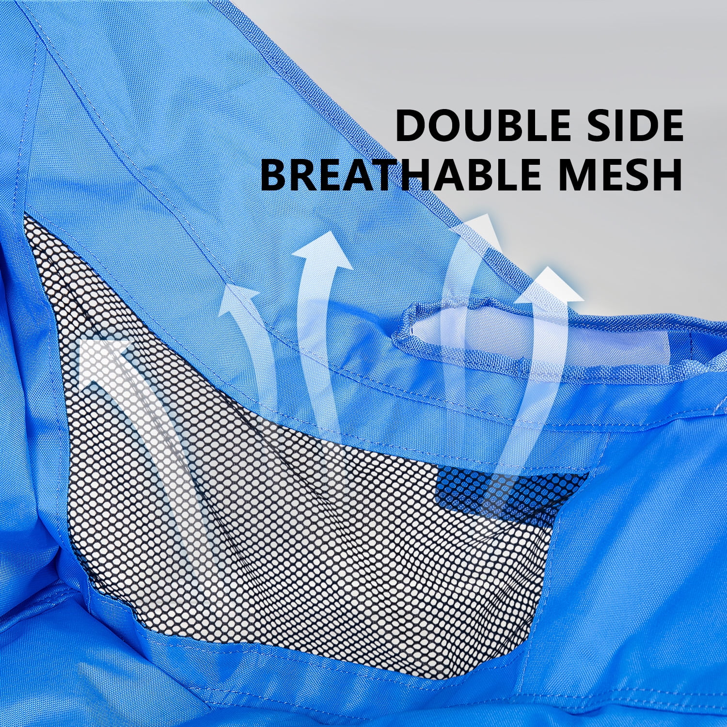 BOSSIN Double Oversized Camping Chairs for Adults,Folding Loveseat Camping Couch Support 440lbs with Back Pocket