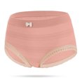 thumbnail image 3 of Gibobby Ropa interior mujer algodón Bragas de algodón Regalo para mujer Calzoncillos Bragas de encaje sexy Ropa interior Bragas Bikini Sólido Calzoncillos para mujer Bragas(Rosa， M), 3 of 5