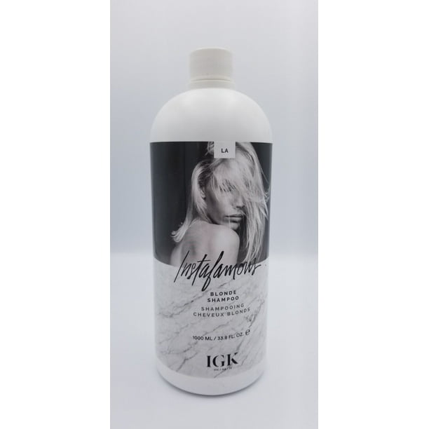 Igk Igk Instafamous Blonde Shampoo 33 8 Oz Walmart Com Walmart Com