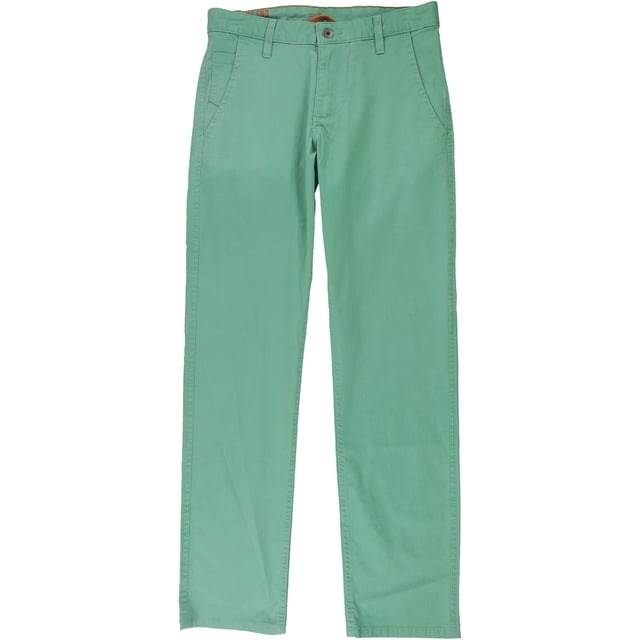 Dockers - Pantalones informales para hombre, color verde, 29 de ancho x 30 de largo