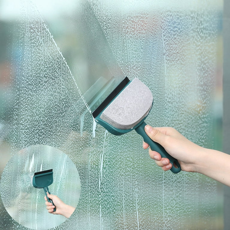Shower Squeegee for Glass Doors Window : 2 Pieces Squeegee for Shower Glass Door, Squeegee for Window Cleaning, Small Squeegee, Shower Squeegee for