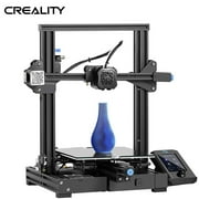 Creality 3D Ender-3 V2 3D Printer Kit All-Metal Integrated Structure Silent Mainboard 220×220×250mm, Black