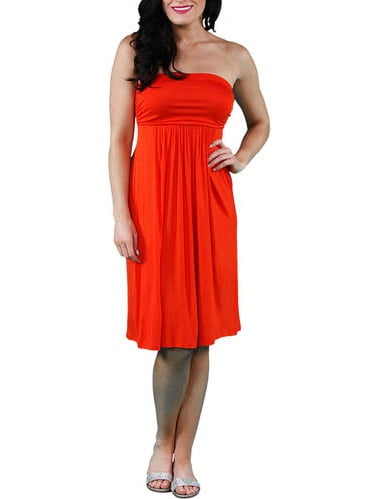 walmart strapless dresses