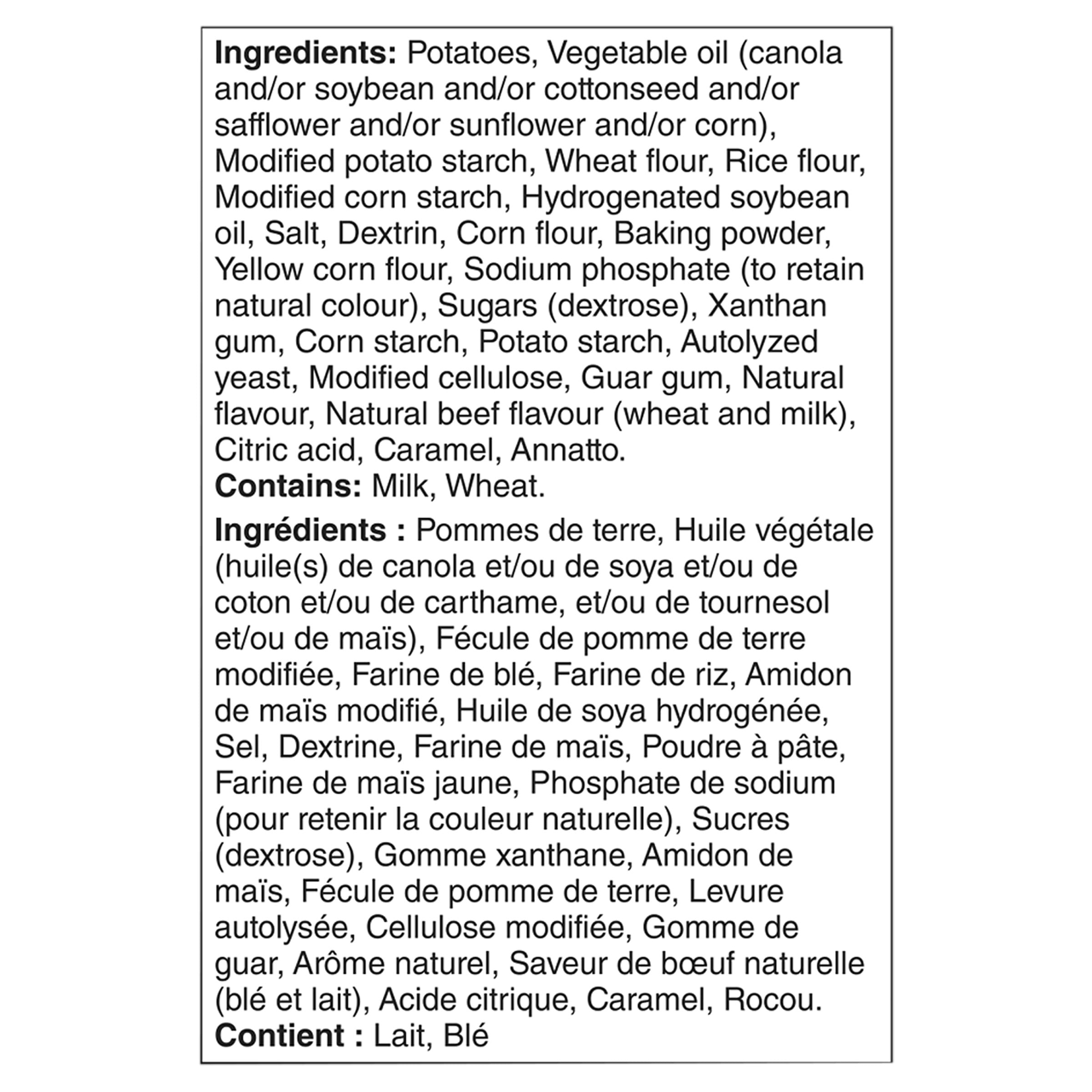 Pommes de terre rissolées en dés McCainᴹᴰ 800g