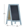 thumbnail image 5 of Emma + Oliver Magnetic Two-Sided A-Frame Folding Chalkboard, 5 of 11