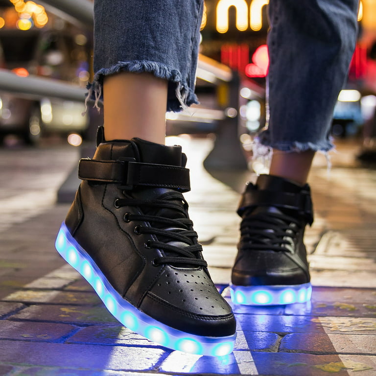 Led light up shoes