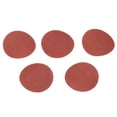 thumbnail image 2 of Papel de lija redondo disco de fácil uso Papel de lija rojo Protección contra el calor para pulir muebles para pulir automóviles LHCER Otros, 2 of 8