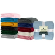 PAVILIA Fleece Blanket Throw | Super Soft, Plush, Luxury Flannel Throw | Lightweight Microfiber Blanket for Sofa Couch Bed