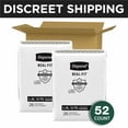 thumbnail image 3 of Depend Real Fit Incontinence Underwear for Men, Adult Diapers, L/XL, Grey, 52 Count, 3 of 11