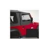 Rugged Ridge by RealTruck Door Kit for Wrangler TJ | Upper, Black Diamond | 13714.35 | Compatible with 1997-2006 Jeep Wrangler TJ