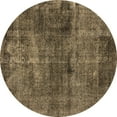 thumbnail image 1 of Ahgly Company Indoor Round Oriental Brown Industrial Area Rugs, 6' Round, 1 of 4