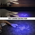thumbnail image 2 of SV16 5W Potente 365nm USB recargable LED UV antorcha para pintura, mineral, fluoresceína, detector de orina, curado de resina con toma de corriente, batería integrada de 2600 mAh, 2 of 6