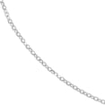 thumbnail image 4 of 14K White Gold Women's 18" 1.15mm Open Diamond Cut Cable with 035 Gauge and Lobster Lock Quality Tag, 4 of 4