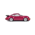 thumbnail image 5 of 1991 Porsche 911 (964) Turbo Sternrubin Red 1/18 Diecast Model Car by Solido, 5 of 10