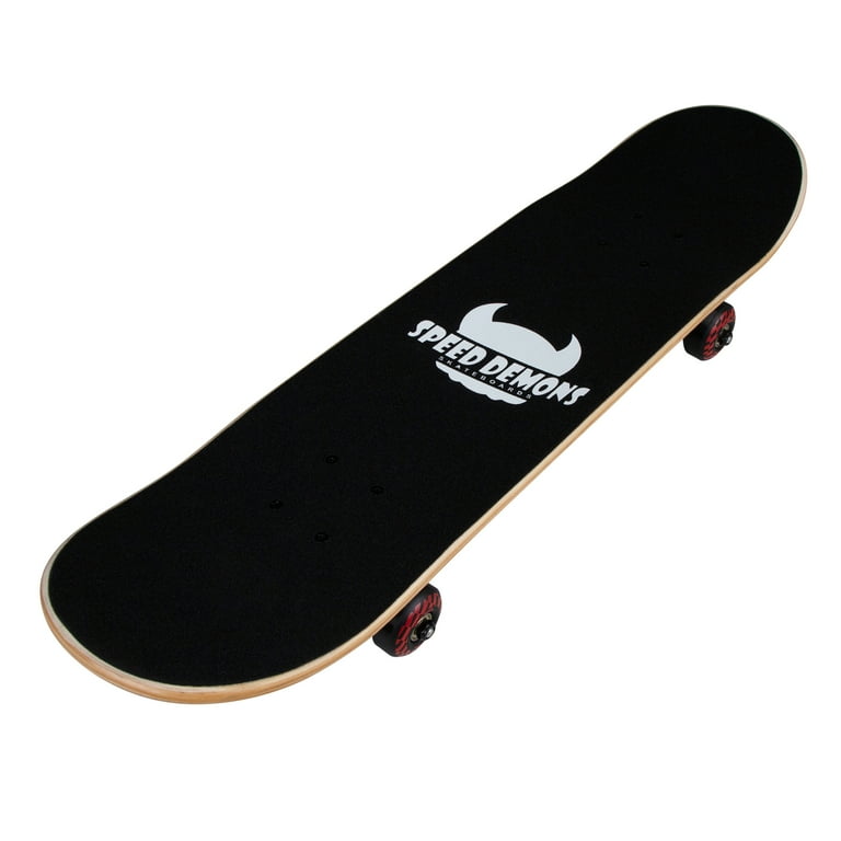 スケートボード コンプリート INDEPENDENT Speed Demons Speed Demons Pro Skateboard - Maple Double Kicktail Deck