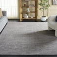 thumbnail image 3 of SAFAVIEH Dune Lailee Solid Machine Washable Area Rug, Grey/Grey, 9' x 12', 3 of 12