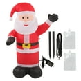 thumbnail image 3 of Père Noël Gonflable, Résistance aux Déchirures Pliable Imperméable Extérieur pour Jardin Prise US, 3 of 8