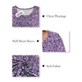 thumbnail image 2 of Trendy Tops For Women 2025 Summer Short Sleeve Womens Blouses Dressy Casual Tunics Foral Print Shirts Xl, 2 of 4