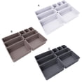 thumbnail image 4 of Inteprter 8 unids/set cajón divisor plástico caja de almacenamiento insertar bandeja Oficina hogar organizador Almacenamiento y organización del hogar, 4 of 6