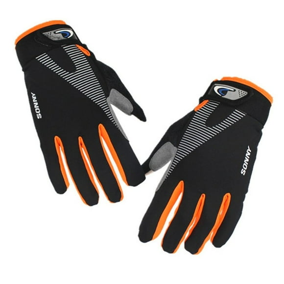 New Arrival Breathable Full Finger Cycling Gloves with Anti-slip & Screen-touchable Design