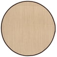 thumbnail image 3 of Safavieh Natural Fiber Jovana Solid Area Rug, Maize/Brown, 6' x 6' Round, 3 of 12