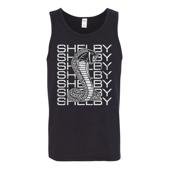 Wild Bobby Ford Shelby All-Over Cobra Men Tank Top