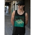 thumbnail image 2 of Wavey Rocky Mountains Tank Top Men's -SelectDesign, 2 of 4