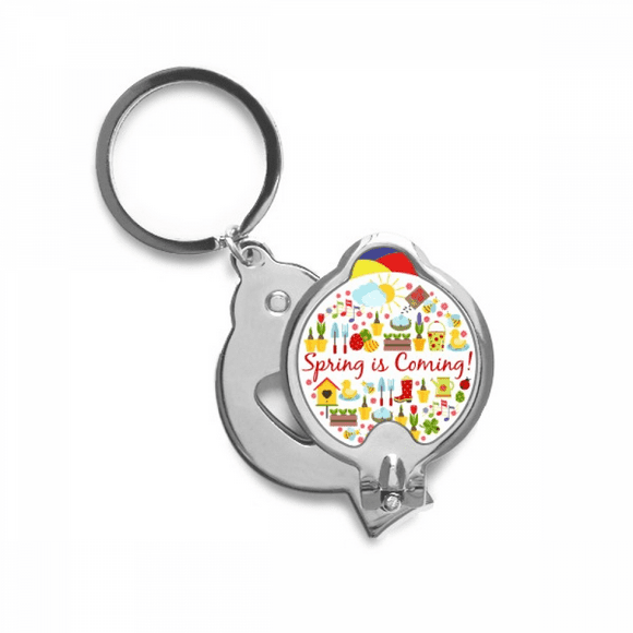 Easter Festival Egg Duck Round Nail Clippers Sharp Fingernail Stainless Steel Cutter