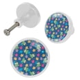 thumbnail image 2 of 4 Pcs Cute Frog Knobs for Kitchen Cabinet Cupboard Dresser Bookcase Drawer Pulls Handles Round Home Decor, 2 of 5