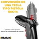 thumbnail image 2 of Set Mini Destornillador Inalámbrico Rotomartillo Negro 14.5cm Whamx, 2 of 7