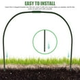 thumbnail image 3 of 5M Plant Covers Set Freeze Protection Sturdy Floating Row Cover with 20 Support Poles for Winter Frost Protection, 3 of 10
