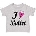 thumbnail image 3 of Inktastic I Heart Ballet Dance Ballerina Girls Toddler T-Shirt, 3 of 5