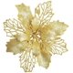 thumbnail image 4 of Flores artificiales con purpurina para decoración del hogar, adornos navideños para árbol de Navidad y Año Nuevo, 16 piezas, 4 of 4