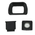 thumbnail image 1 of Camera Viewfinder Cover, Camera Eyecup Light Weight Viewfinder Protection Prevent Influence  for  A6000 A6100 A6300 A5000 Camera, 1 of 7