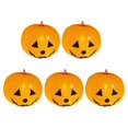 thumbnail image 4 of PENGXIANG 12inch 5Pcs Glowing Pumpkin Balloons With LED Lights Halloween Decorations, 4 of 5