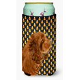 thumbnail image 1 of Sussex Spaniel Candy Corn Retrato De Halloween Niño Alto Aislador De Bebidas Aislador De Bebidas Hugger, 1 of 1