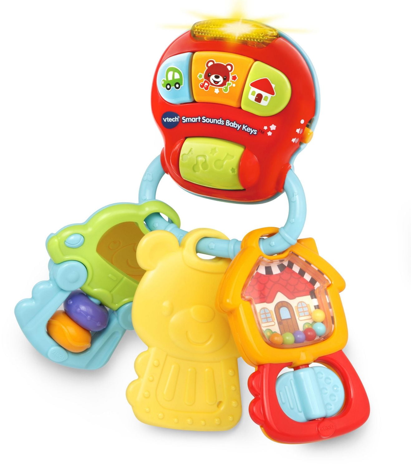 VTech Smart Sounds Baby Keys™ - Pretend Toy Key with Lights and Sounds - English Version