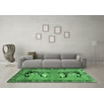 thumbnail image 3 of Ahgly Company Indoor Rectangle Persian Emerald Green Traditional Area Rugs, 5' x 7', 3 of 4