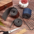 thumbnail image 4 of Tiras de cuero de 5 cm de ancho, cordón plano, 198 cm de largo, ideales para hacer correas de cuero para bolsos, cinturones, asas para muebles y café., 4 of 9