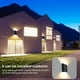 thumbnail image 3 of Lámpara de pared LED moderna impermeable de 12W iluminación de pared de aluminio para interiores y exteriores, 3 of 6